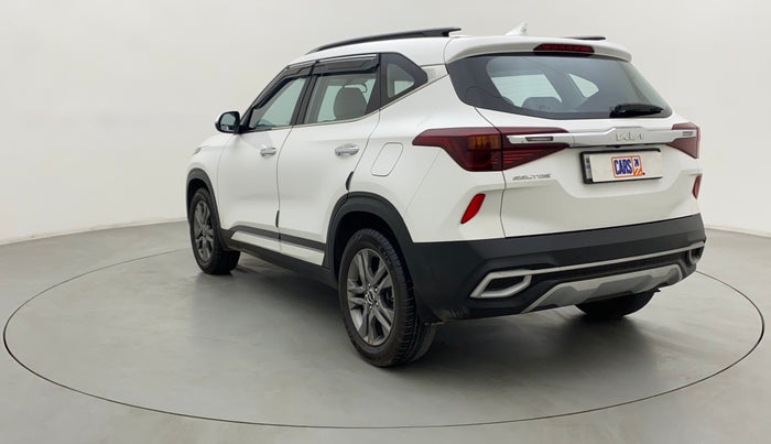 2022 KIA SELTOS HTX 1.5 PETROL, Petrol, Manual, 7,639 km, Left Back Diagonal