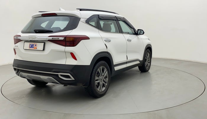 2022 KIA SELTOS HTX 1.5 PETROL, Petrol, Manual, 7,639 km, Right Back Diagonal