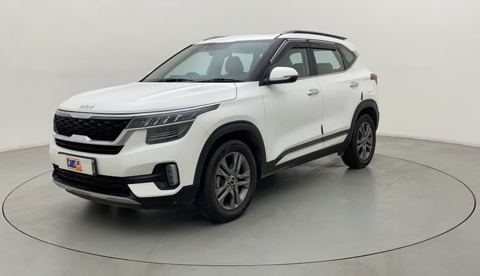 2022 KIA SELTOS HTX 1.5 PETROL, Petrol, Manual, 7,639 km, Left Front Diagonal