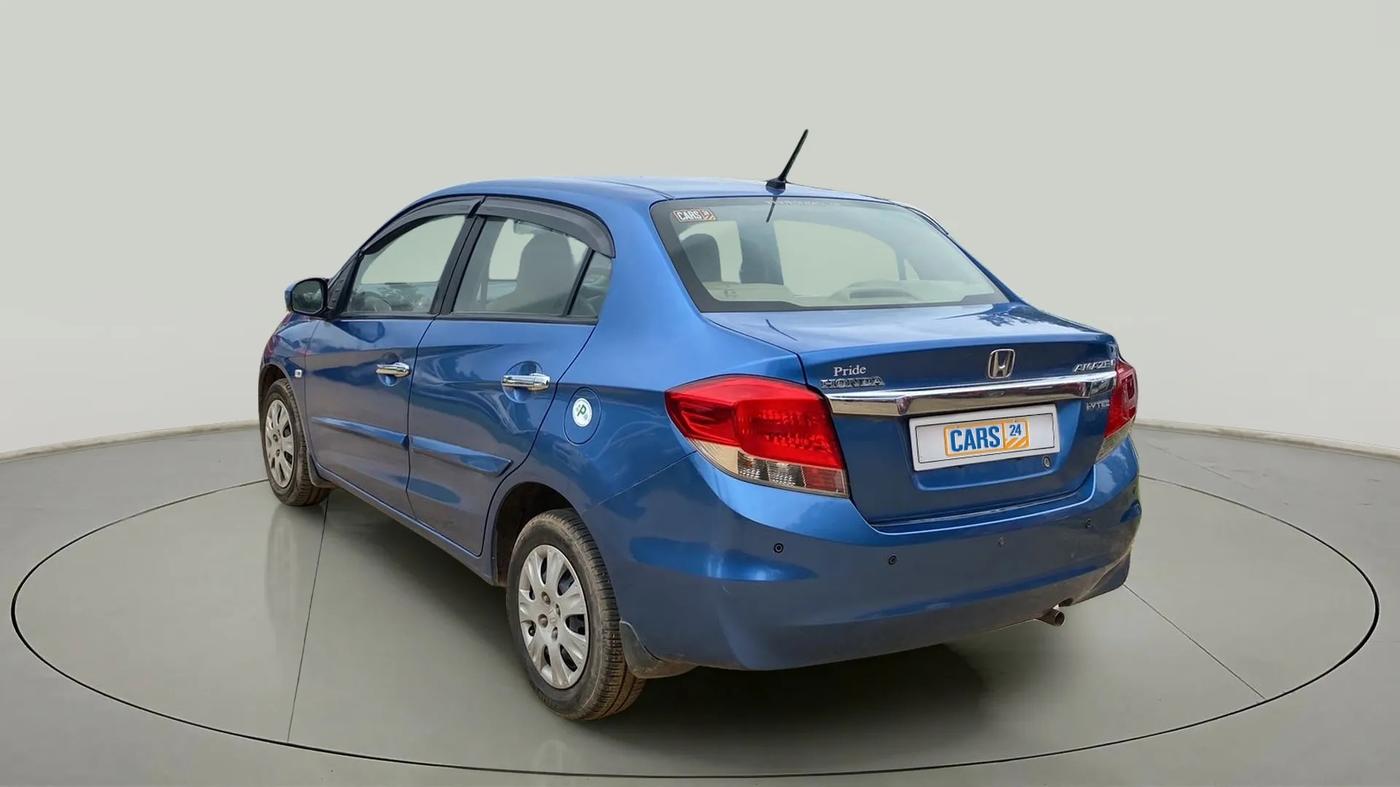 2014 Honda Amaze 1.2L I-VTEC S, Petrol, Manual, 70,455 km, Left Back Diagonal