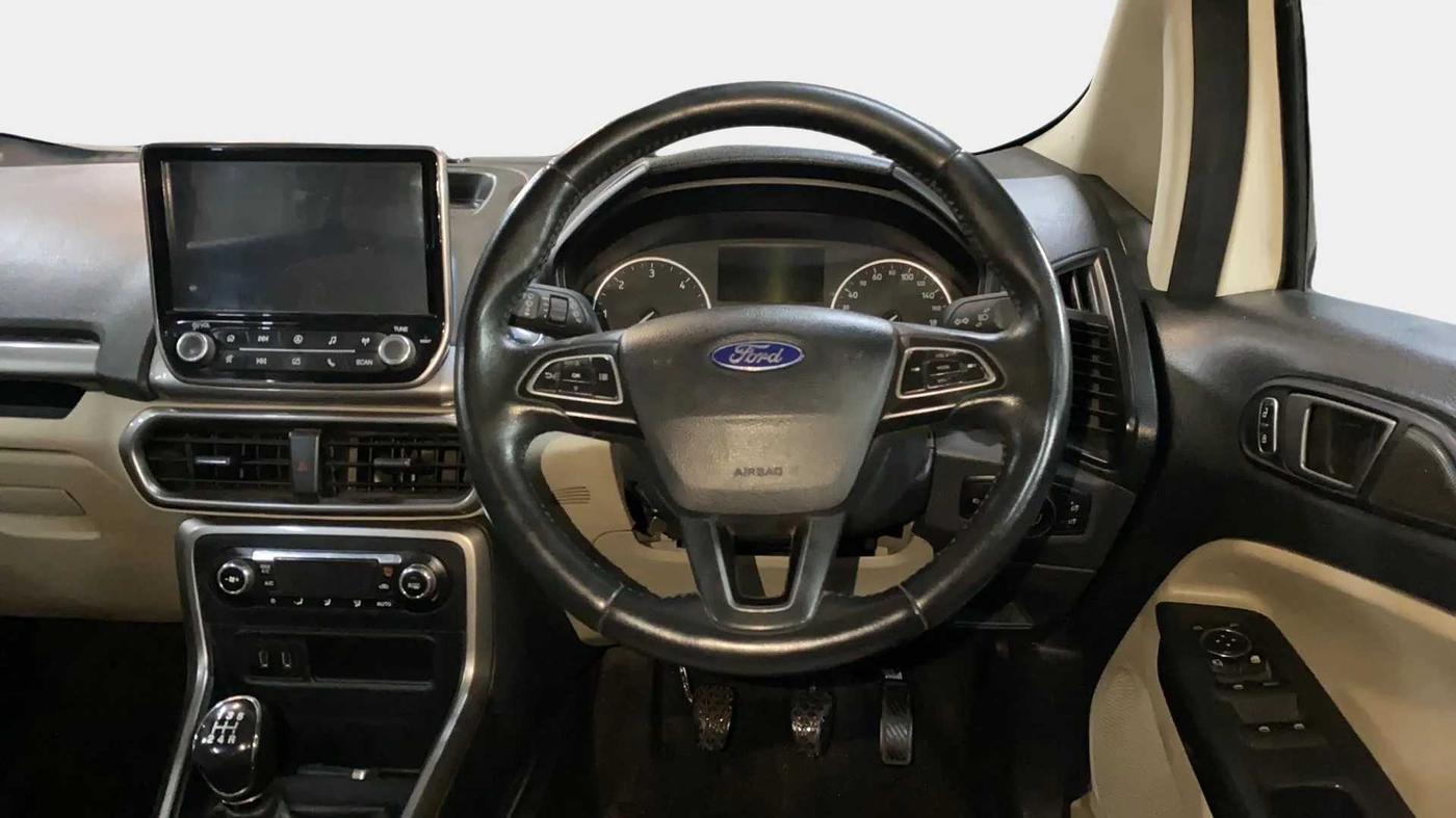 2019 Ford Ecosport TITANIUM 1.5L DIESEL, Diesel, Manual, 59,134 km, Steering Wheel Close Up
