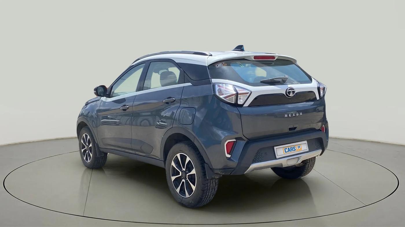 2020 Tata NEXON XZA PLUS (O) PETROL DUAL TONE, Petrol, Automatic, 14,563 km, Left Back Diagonal