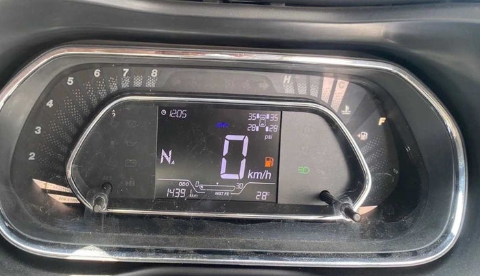 2020 Tata NEXON XZA PLUS (O) PETROL DUAL TONE, Petrol, Automatic, 14,563 km, Odometer Image