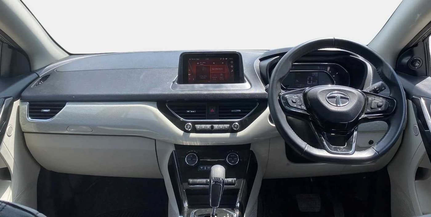 2020 Tata NEXON XZA PLUS (O) PETROL DUAL TONE, Petrol, Automatic, 14,563 km, Dashboard