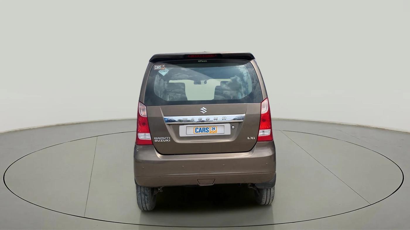 2013 Maruti Wagon R 1.0 LXI CNG, CNG, Manual, 51,559 km, Back/Rear