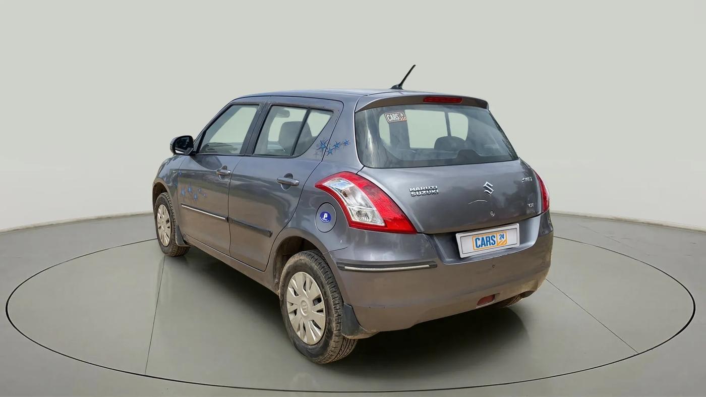 2014 Maruti Swift VXI, Petrol, Manual, 79,520 km, Left Back Diagonal