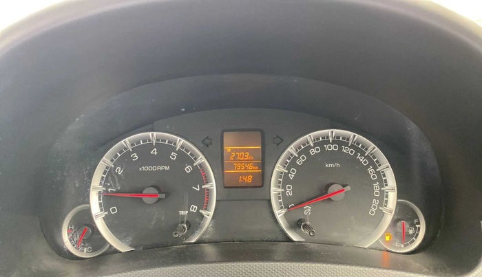 2014 Maruti Swift VXI, Petrol, Manual, 79,520 km, Odometer Image