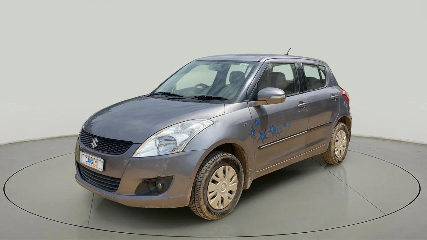 2014 Maruti Swift VXI, Petrol, Manual, 79,520 km, Left Front Diagonal
