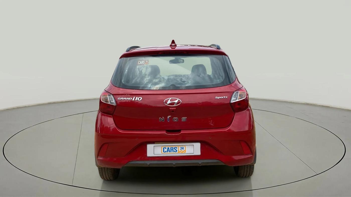 2021 Hyundai GRAND I10 NIOS SPORTZ AMT 1.2 KAPPA VTVT, Petrol, Automatic, 50,284 km, Back/Rear