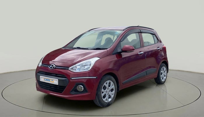 2014 Hyundai Grand i10 SPORTZ 1.2 KAPPA VTVT, Petrol, Manual, 54,828 km, Left Front Diagonal