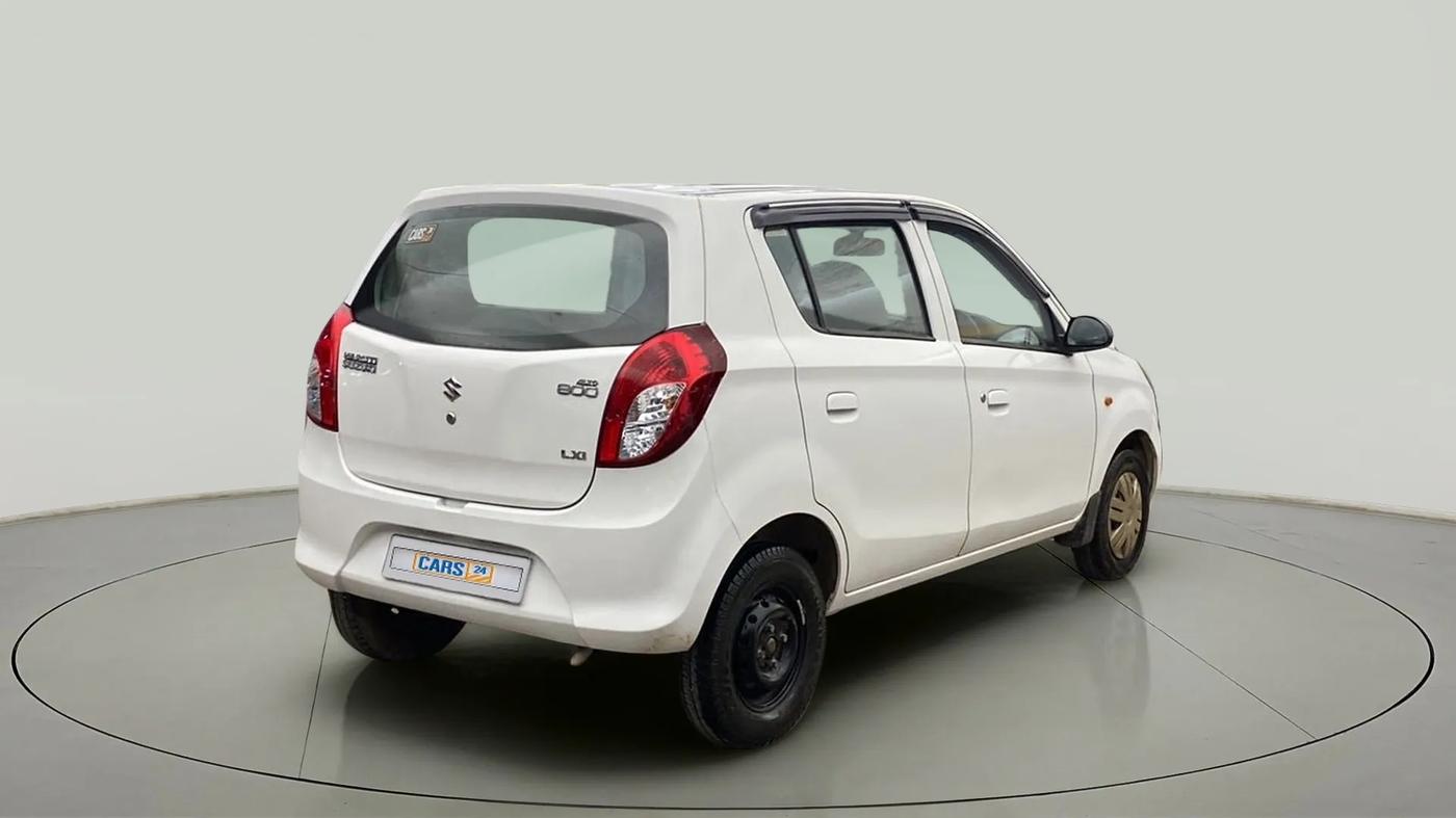 2013 Maruti Alto 800 LXI, Petrol, Manual, 26,229 km, Right Back Diagonal