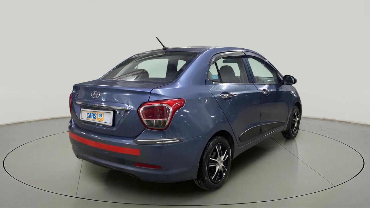 2016 Hyundai Xcent BASE 1.2, CNG, Manual, 91,290 km, Right Back Diagonal