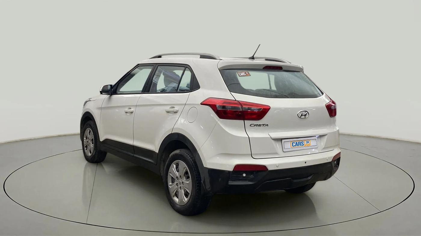 2017 Hyundai Creta E PLUS 1.6 PETROL, Petrol, Manual, 32,146 km, Left Back Diagonal