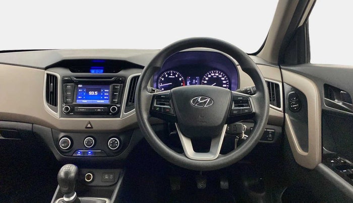 2017 Hyundai Creta E PLUS 1.6 PETROL, Petrol, Manual, 32,146 km, Steering Wheel Close Up