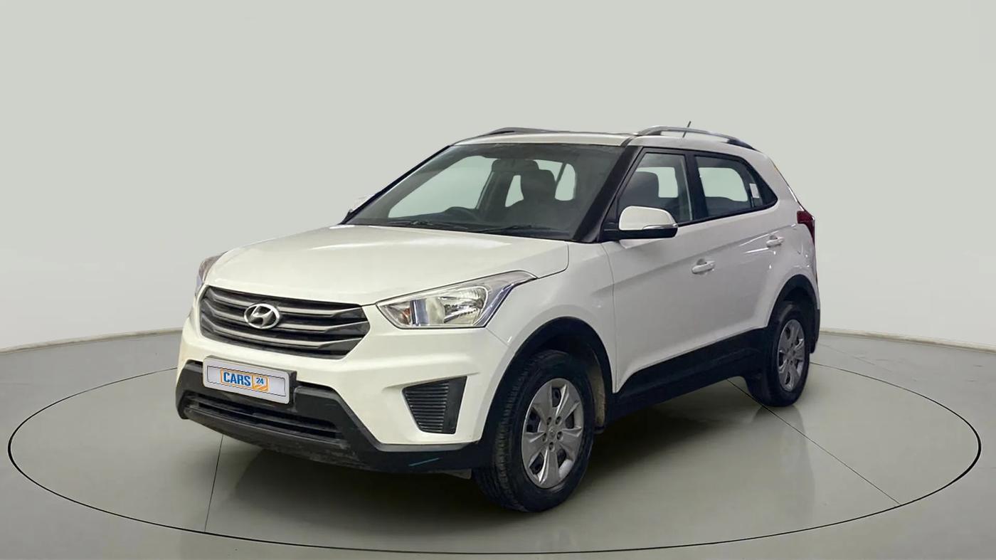 2017 Hyundai Creta E PLUS 1.6 PETROL, Petrol, Manual, 32,146 km, Left Front Diagonal