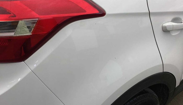 2017 Hyundai Creta E PLUS 1.6 PETROL, Petrol, Manual, 32,146 km, Right quarter panel - Minor scratches