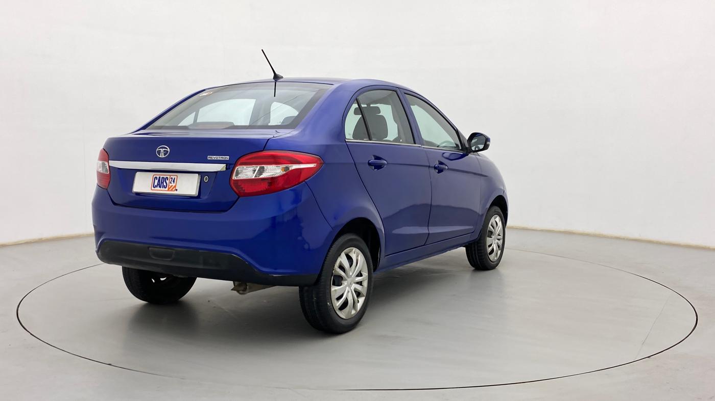 2016 Tata Zest XM PETROL, Petrol, Manual, 58,761 km, Right Back Diagonal