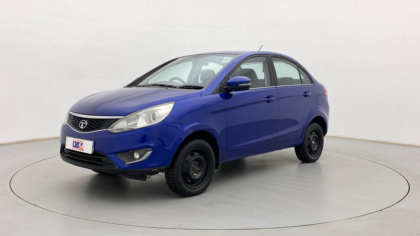 2016 Tata Zest XM PETROL, Petrol, Manual, 58,761 km, Left Front Diagonal