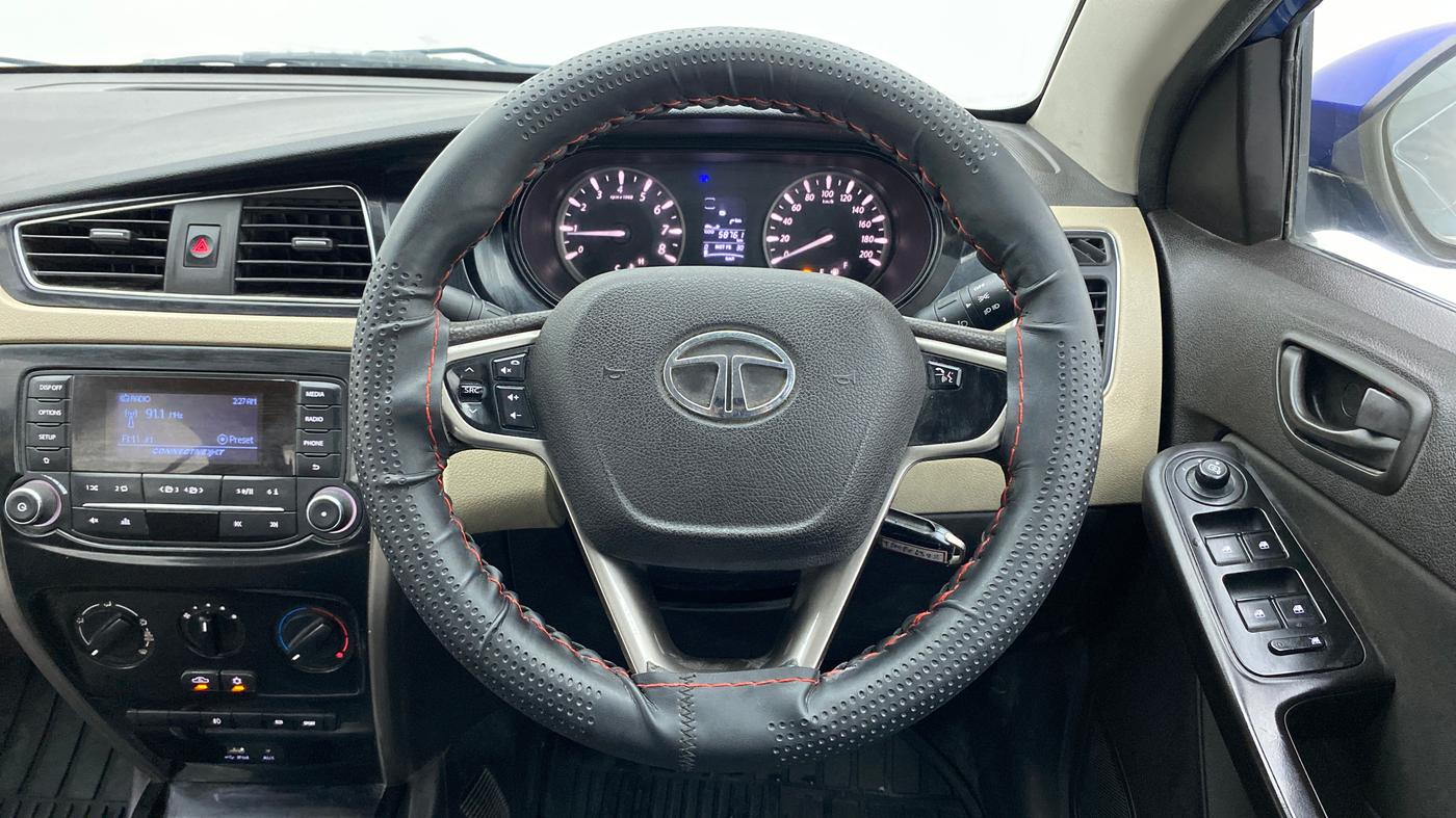 2016 Tata Zest XM PETROL, Petrol, Manual, 58,761 km, Steering Wheel Close Up