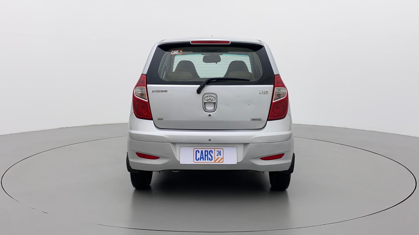 2012 Hyundai i10 SPORTZ 1.2, Petrol, Manual, 33,340 km, Back/Rear