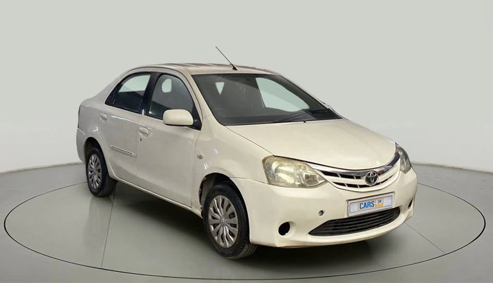 2011 Toyota Etios G, Petrol, Manual, 1,01,740 km, Right Front Diagonal