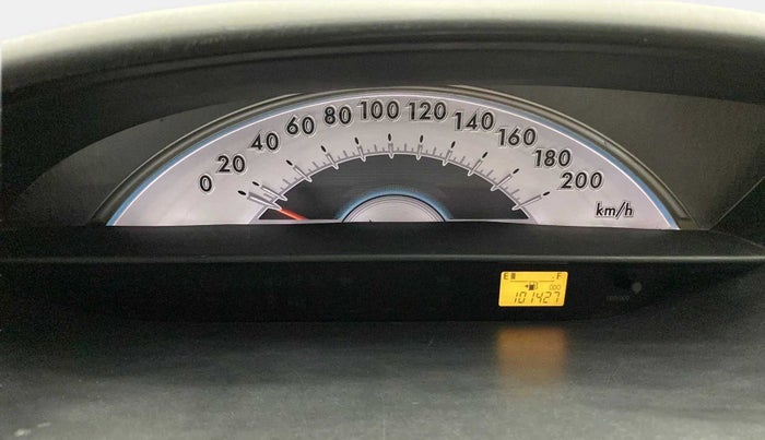 2011 Toyota Etios G, Petrol, Manual, 1,01,740 km, Odometer Image