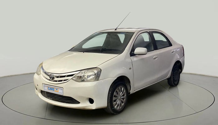 2011 Toyota Etios G, Petrol, Manual, 1,01,740 km, Left Front Diagonal