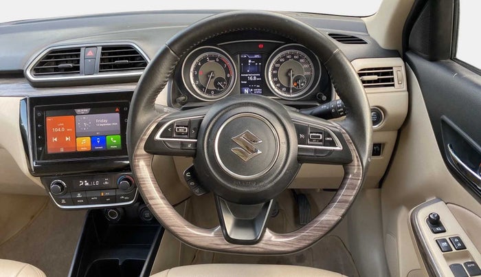 2022 Maruti Dzire ZXI Plus AMT, Petrol, Automatic, 34,252 km, Steering Wheel Close Up