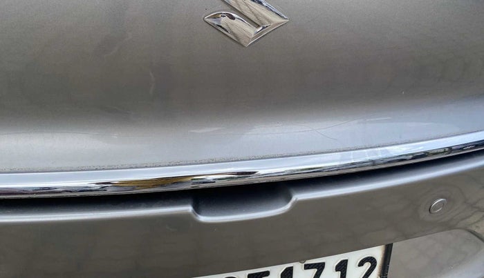 2018 Maruti Baleno ALPHA DIESEL 1.3, Diesel, Manual, 39,099 km, Dicky (Boot door) - Minor scratches