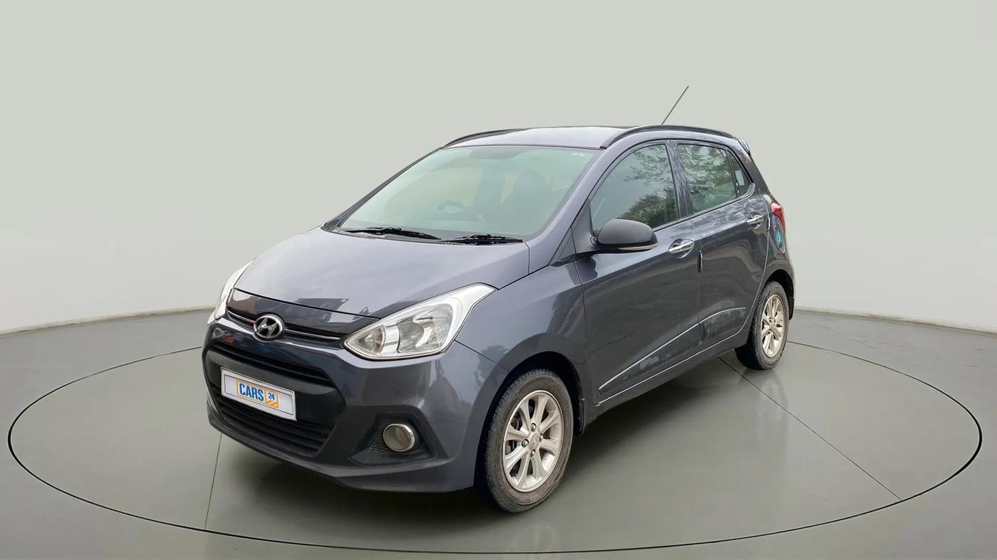 2016 Hyundai Grand i10 ASTA 1.2 KAPPA VTVT, Petrol, Manual, 84,643 km, Left Front Diagonal