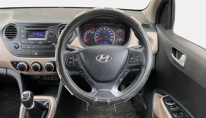 2016 Hyundai Grand i10 ASTA 1.2 KAPPA VTVT, Petrol, Manual, 84,643 km, Steering Wheel Close Up