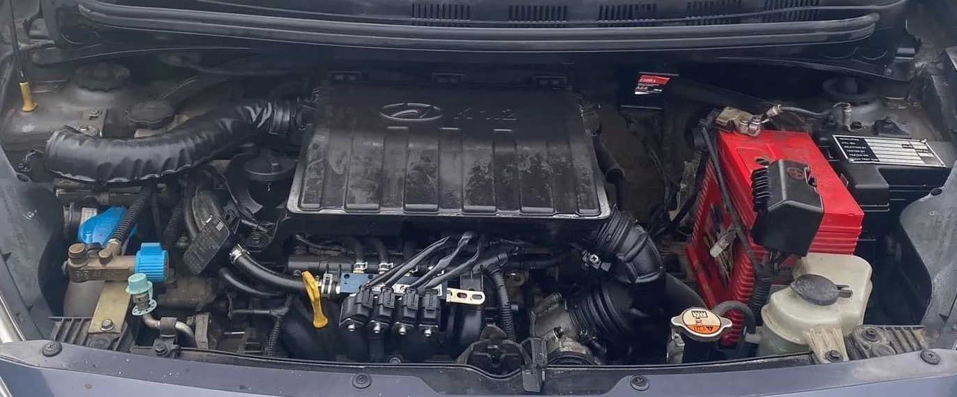 2017 Hyundai Grand i10 MAGNA 1.2 KAPPA VTVT, CNG, Manual, 77,433 km, Open Bonet