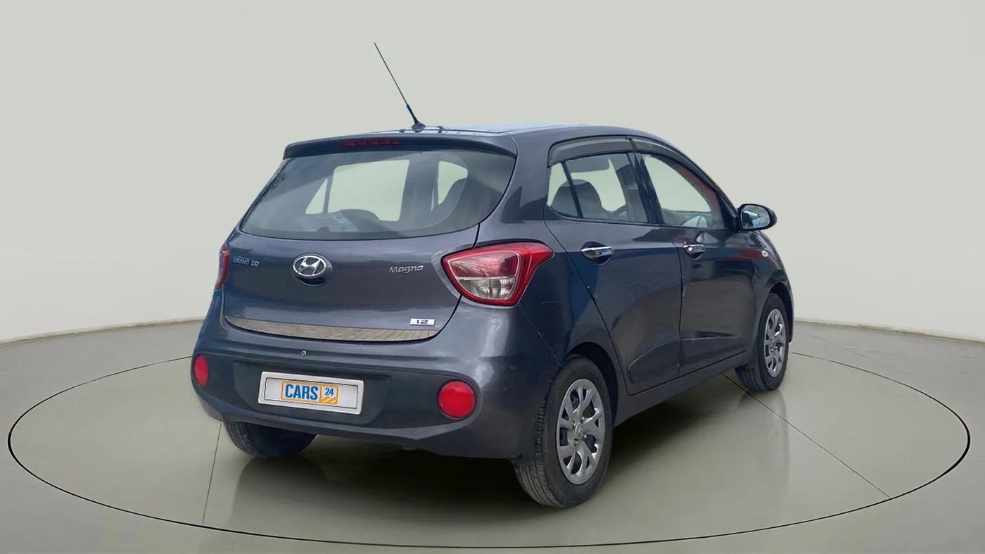 2017 Hyundai Grand i10 MAGNA 1.2 KAPPA VTVT, CNG, Manual, 77,433 km, Right Back Diagonal