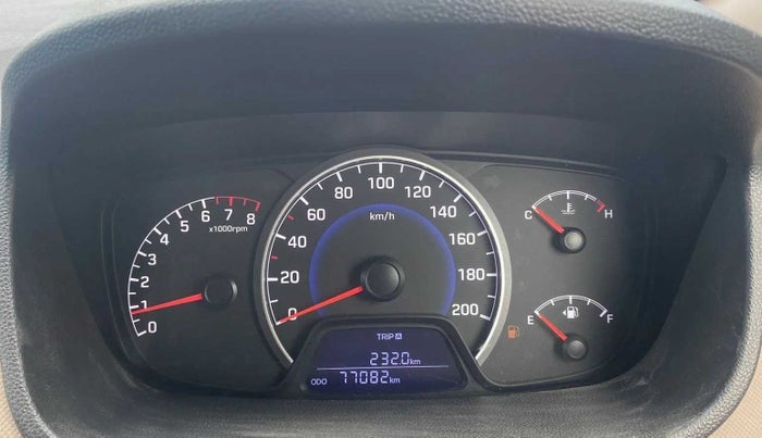 2017 Hyundai Grand i10 MAGNA 1.2 KAPPA VTVT, CNG, Manual, 77,433 km, Odometer Image