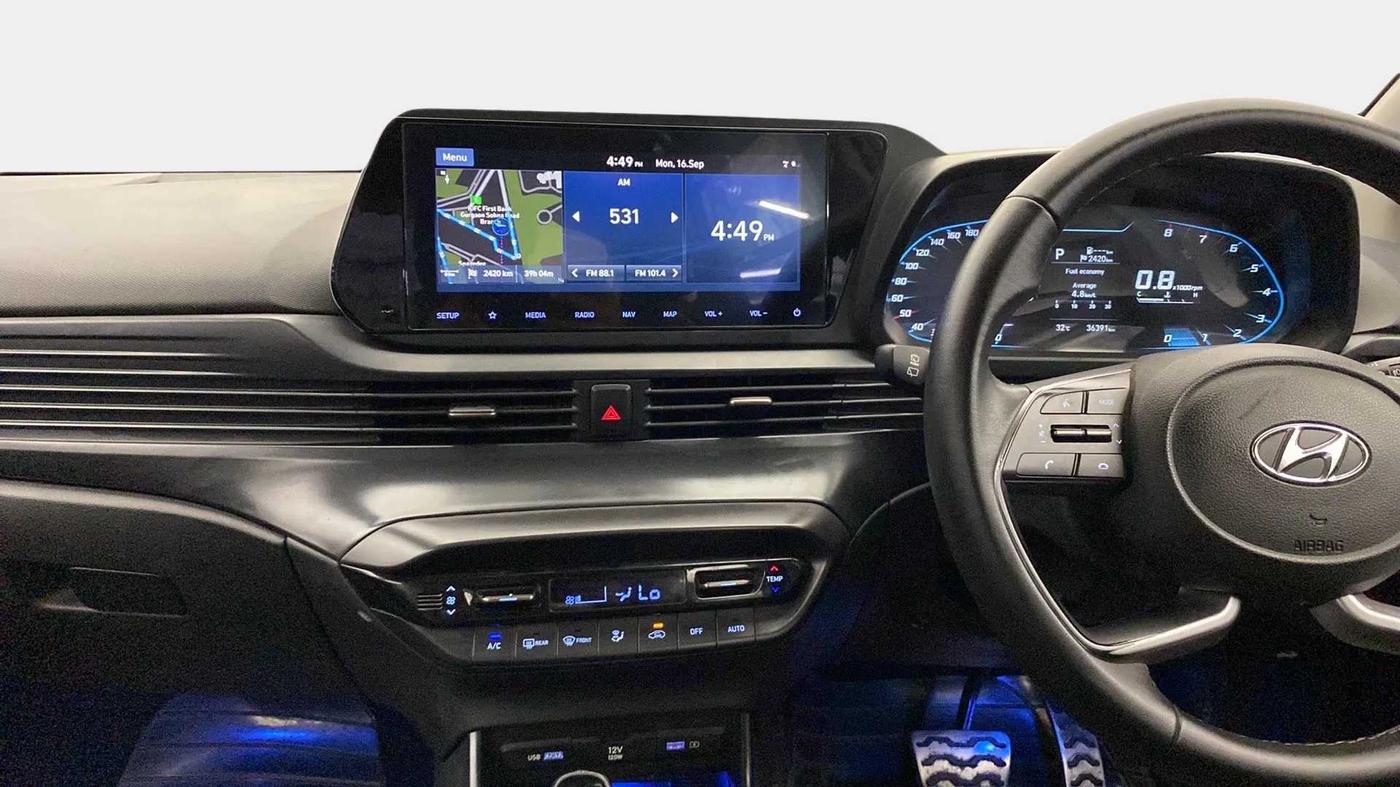 2021 Hyundai NEW I20 ASTA (O) 1.0 TURBO GDI DCT, Petrol, Automatic, 39,662 km, Air Conditioner