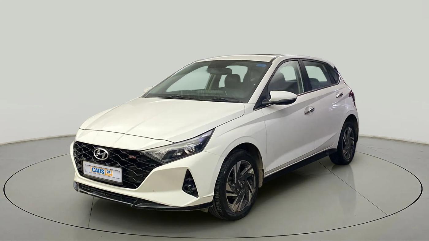 2021 Hyundai NEW I20 ASTA (O) 1.0 TURBO GDI DCT, Petrol, Automatic, 39,662 km, Left Front Diagonal