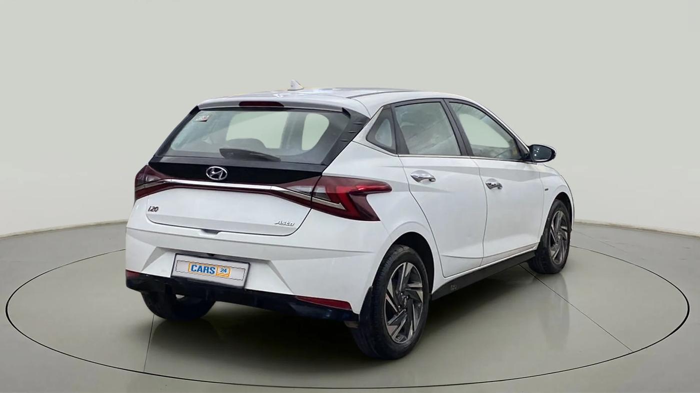 2021 Hyundai NEW I20 ASTA (O) 1.0 TURBO GDI DCT, Petrol, Automatic, 39,662 km, Right Back Diagonal