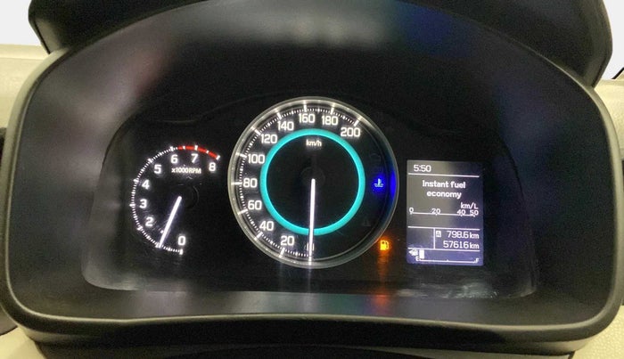 2018 Maruti IGNIS DELTA 1.2, Petrol, Manual, 57,626 km, Odometer Image