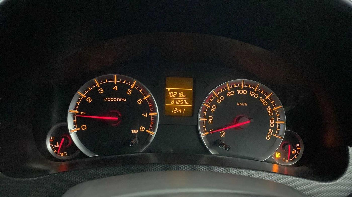 2013 Maruti Swift VXI, Petrol, Manual, 81,645 km, Odometer Image