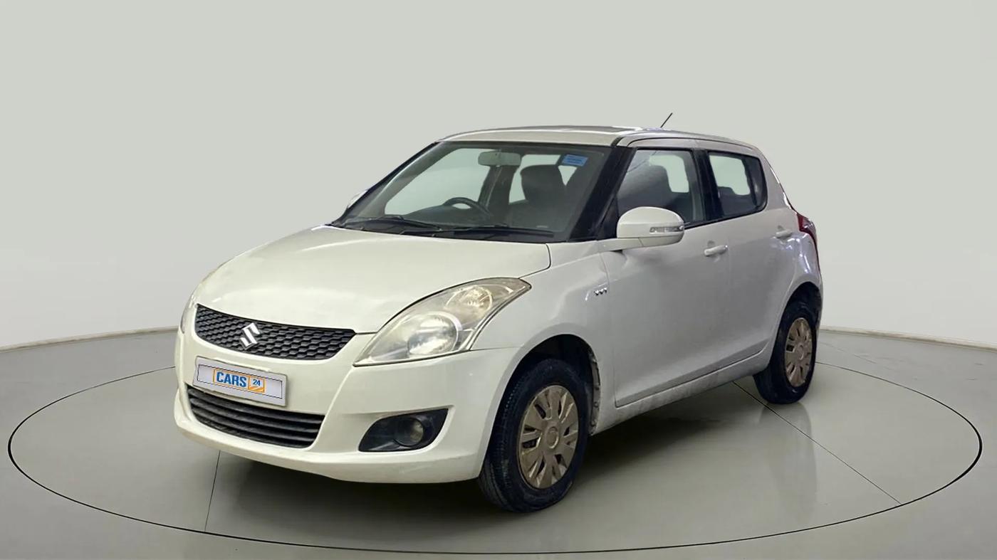 2013 Maruti Swift VXI, Petrol, Manual, 81,645 km, Left Front Diagonal