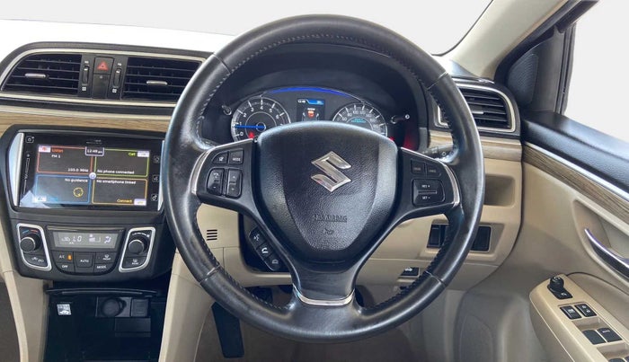 2020 Maruti Ciaz ALPHA 1.5 SHVS PETROL, Petrol, Manual, 62,054 km, Steering Wheel Close Up