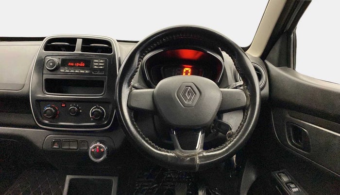 2017 Renault Kwid RXL 1.0 AMT, Petrol, Automatic, 56,687 km, Steering Wheel Close Up