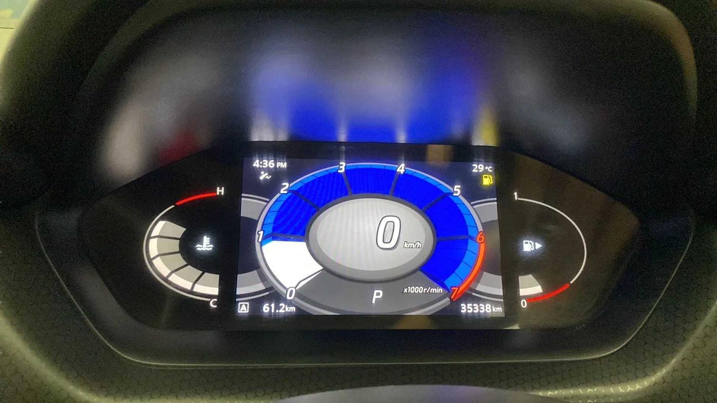 2022 Nissan MAGNITE XV PREMIUM TURBO (O) CVT, Petrol, Automatic, 35,277 km, Odometer Image