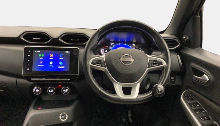 2022 Nissan MAGNITE XV PREMIUM TURBO (O) CVT, Petrol, Automatic, 35,277 km, Steering Wheel Close Up