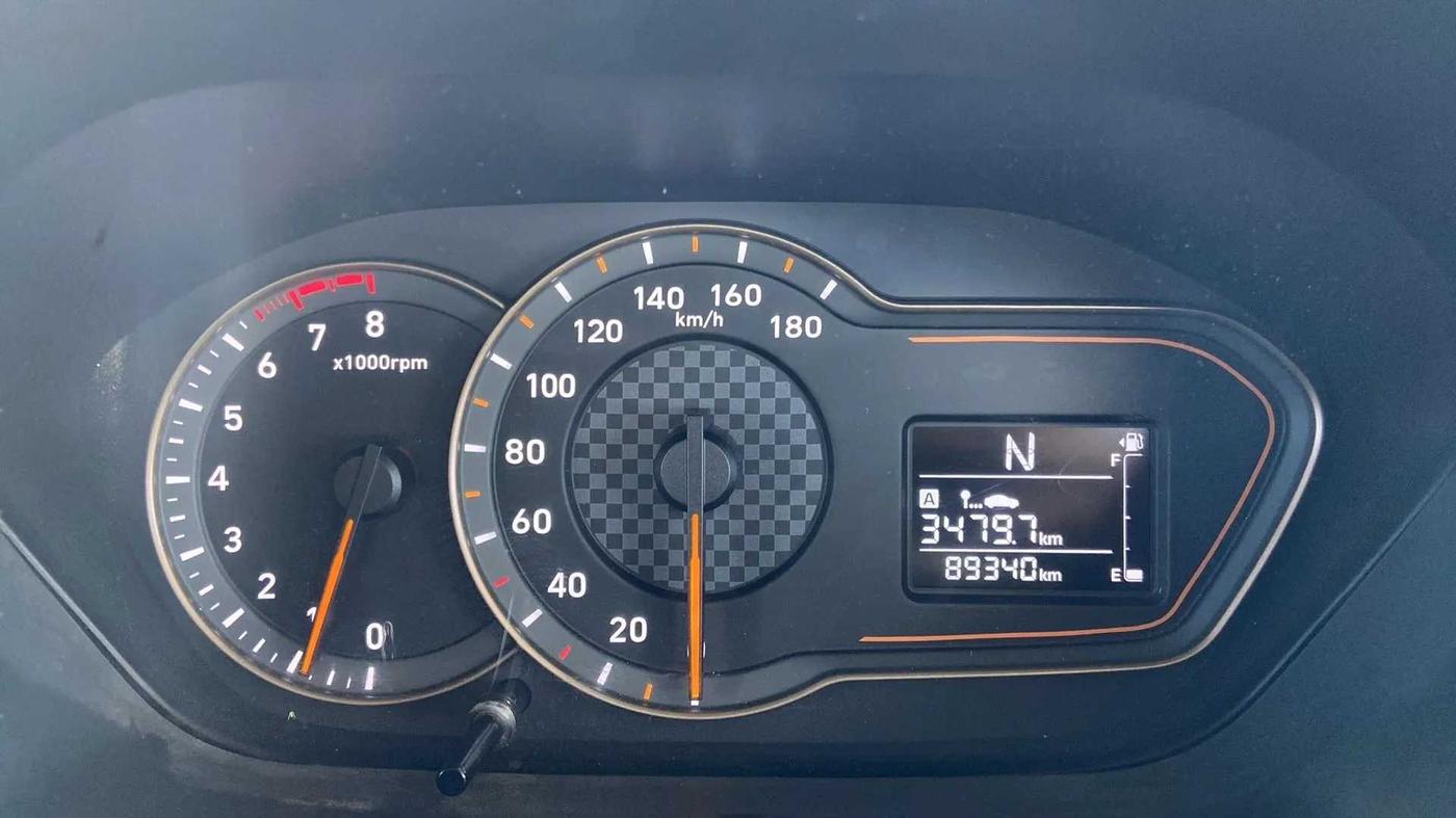 2018 Hyundai NEW SANTRO SPORTZ AMT, Petrol, Automatic, 89,328 km, Odometer Image