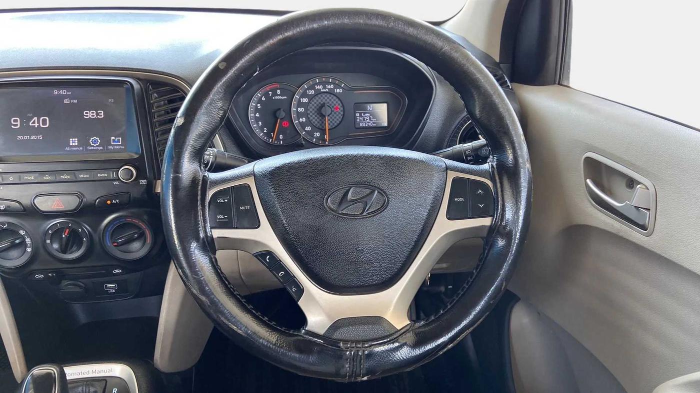 2018 Hyundai NEW SANTRO SPORTZ AMT, Petrol, Automatic, 89,328 km, Steering Wheel Close Up