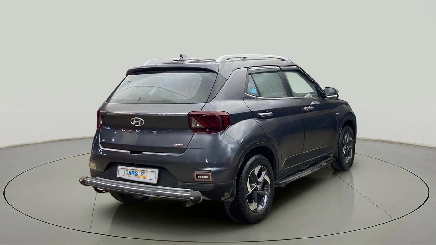 2021 Hyundai VENUE SX PLUS 1.0 TURBO DCT, Petrol, Automatic, 17,602 km, Right Back Diagonal