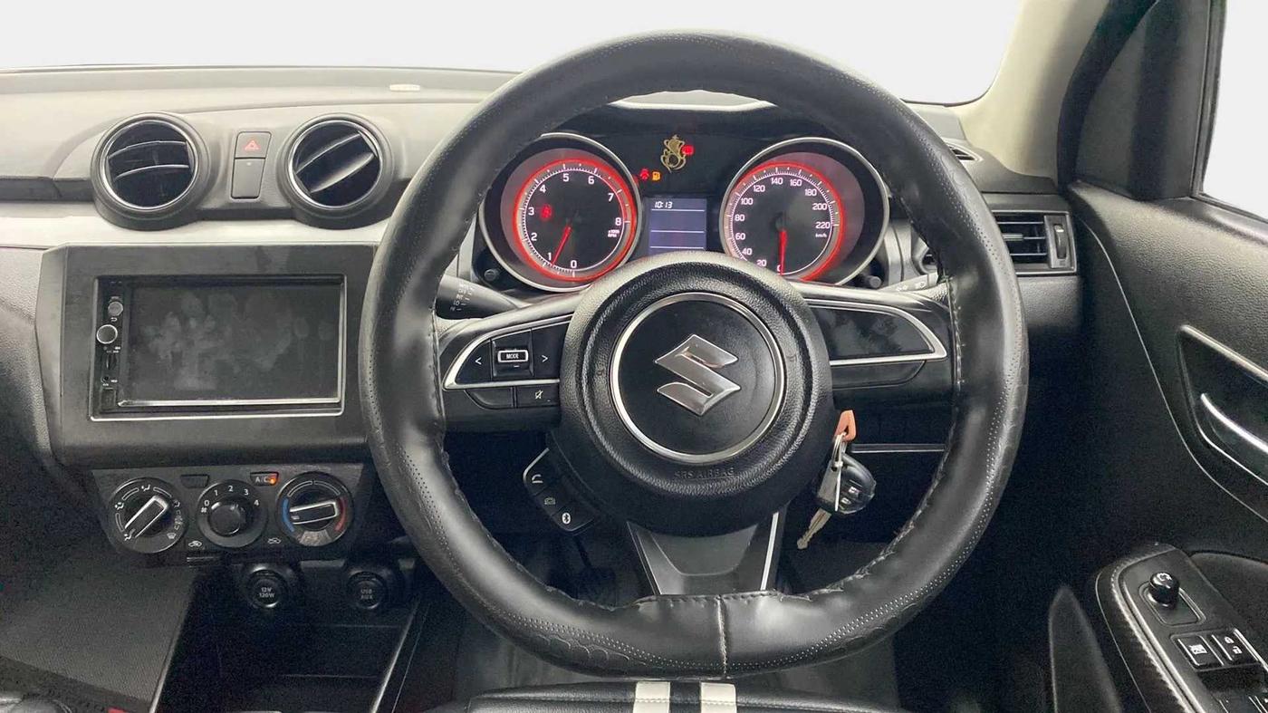 2019 Maruti Swift VXI, Petrol, Manual, 29,056 km, Steering Wheel Close Up