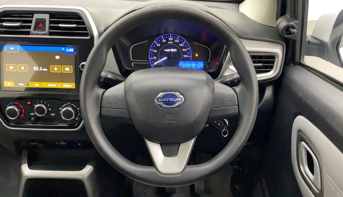 2020 Datsun Redi Go T (O), Petrol, Manual, 31,811 km, Steering Wheel Close Up