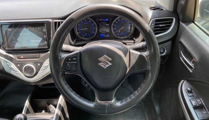 2018 Maruti Baleno ALPHA PETROL 1.2, Petrol, Manual, 40,340 km, Steering Wheel Close Up